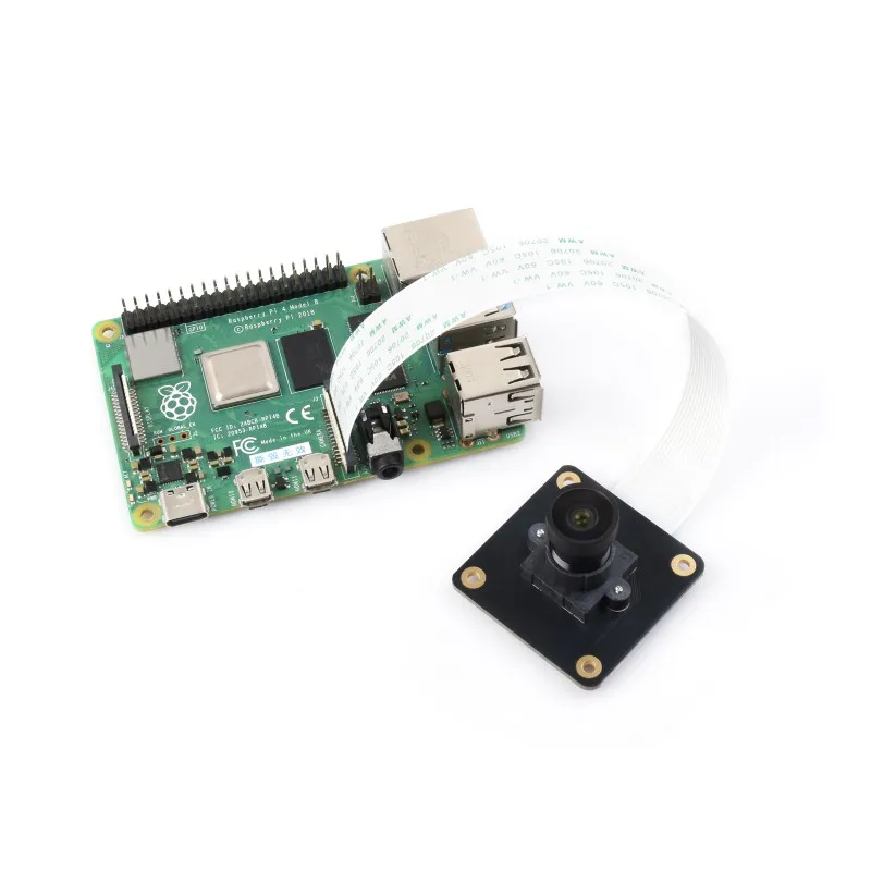 Raspberry Pi Global Shutter Camera Imx296 - Câmera Mono Waveshare IMX296 1.6MP M12,