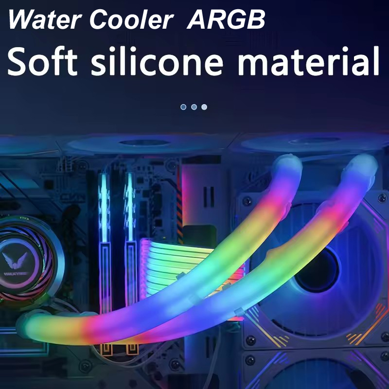 Pi Cooler - Tubo macio argb colete cpu refrigerador