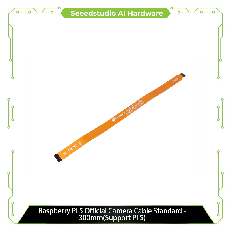 Pi Camera Cable - Cabo adaptador de câmera oficial Raspberry