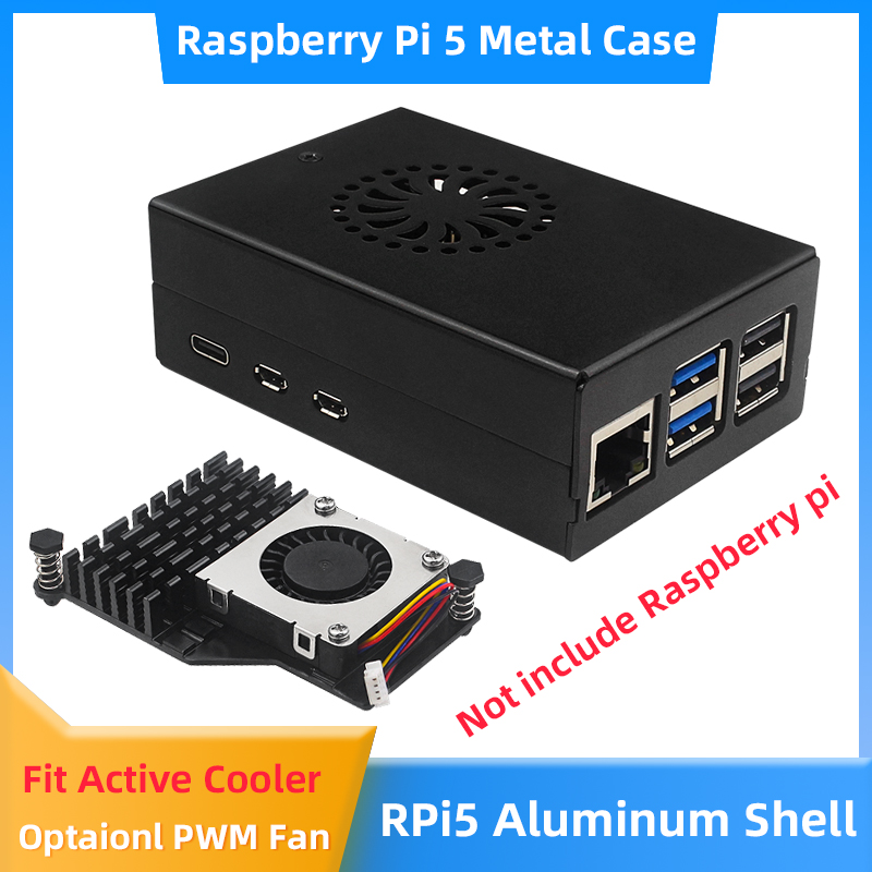 Pi Cooler - Raspberry pi 5 caixa de liga
