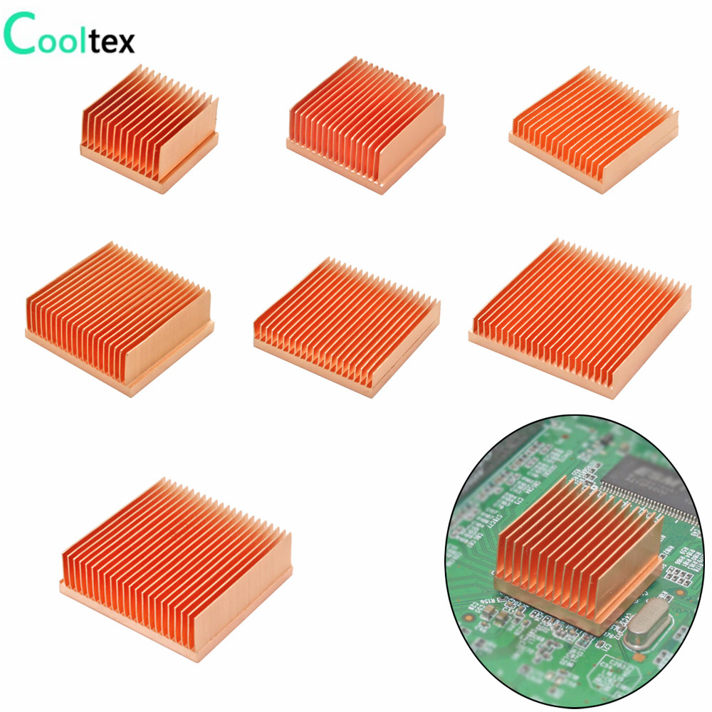 Pi Cooler - Diy cobre puro dissipador de calor