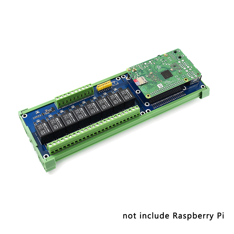 Pi 5 Case - Placa de extensão de relé com