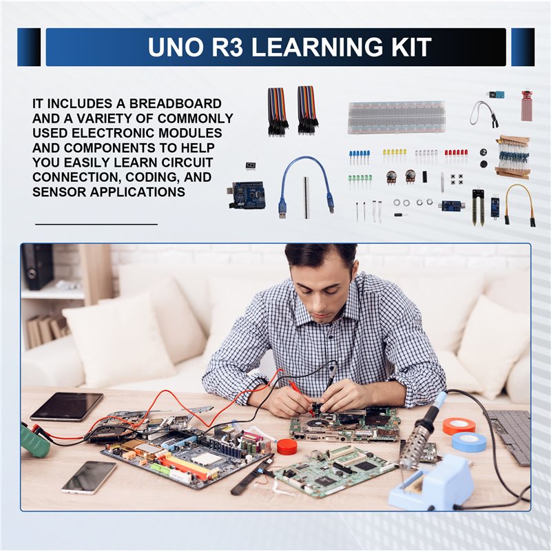 Arduino Kit - Kit de Iniciação B24B para Arduino