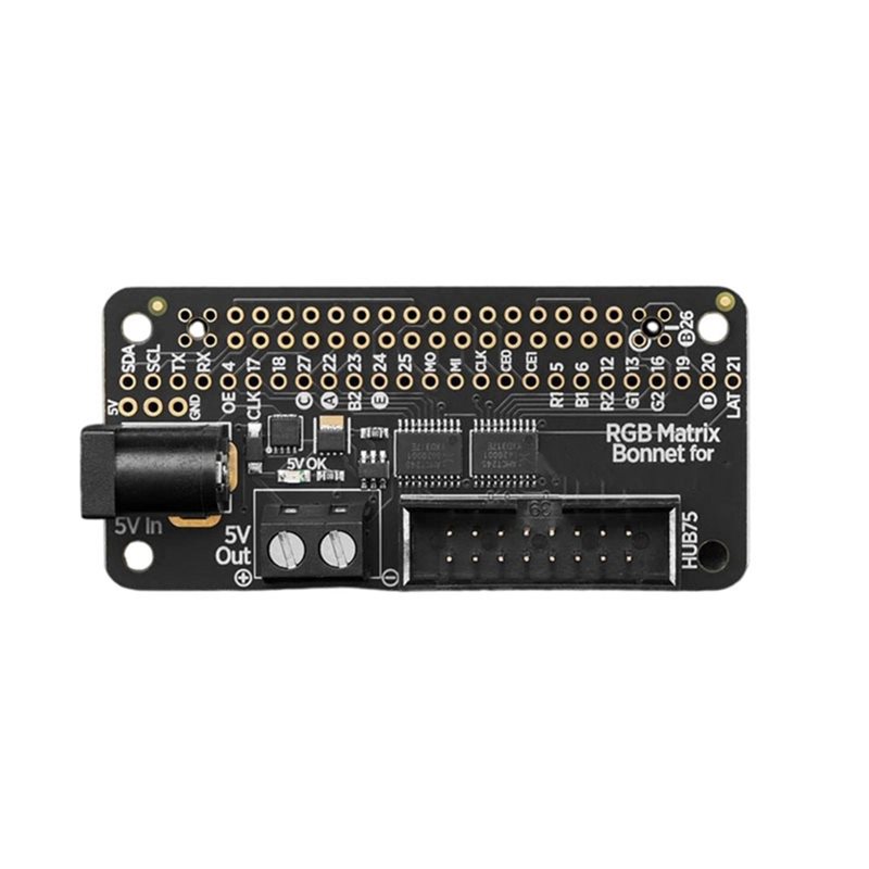 Pi Display - Módulo Bonnet de Matriz RGB Adafruit