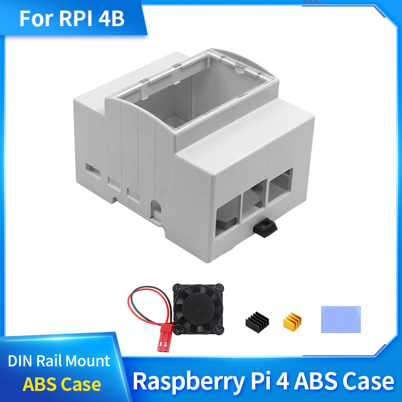 Pi 4 Case - Raspberry pi 4 caixa abs montagem