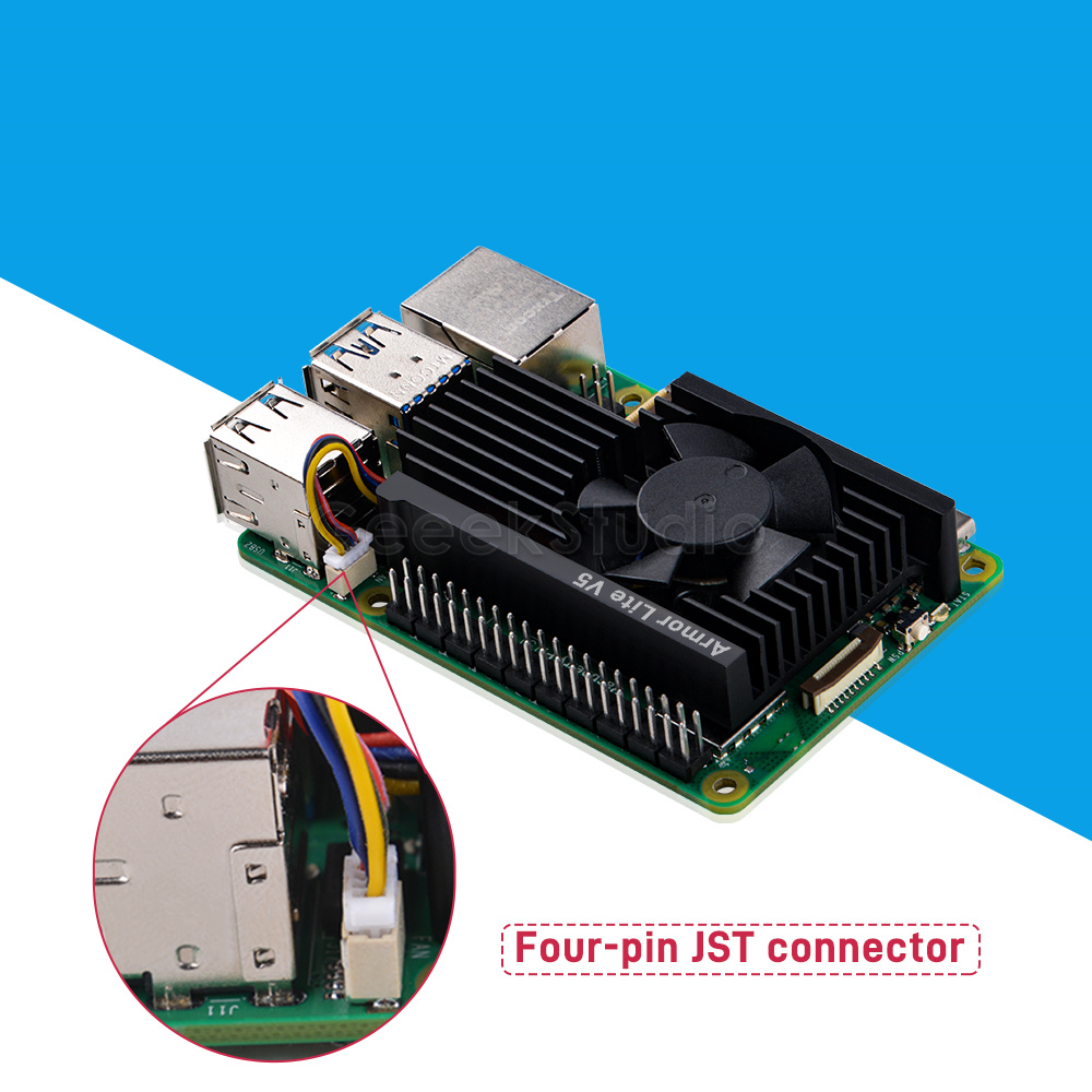 Dissipador de calor CNC de lig - Pi 5 Case avaliação e preço