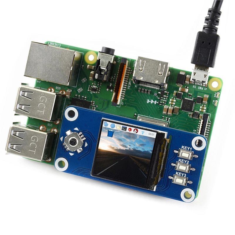 HAT para Raspberry Pi com tela - Pi Zero avaliação e preço