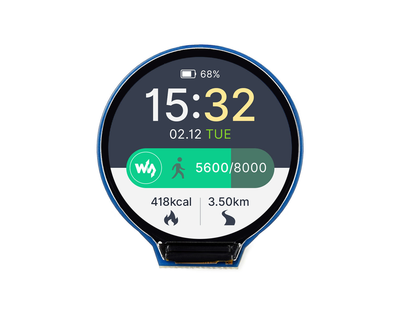 Waveshare módulo de exibição l - Pi Display avaliação e preço
