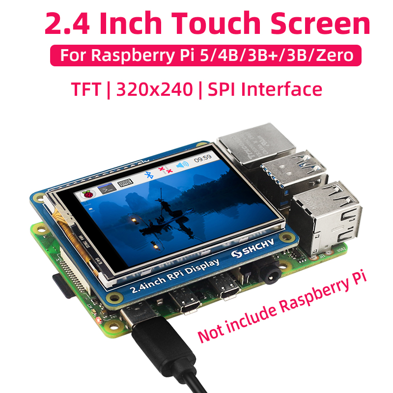 SHCHV Tela sensível ao toque d - Pi 5 Case avaliação e preço