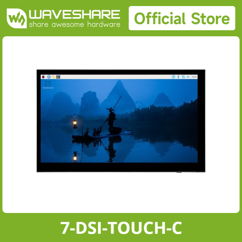 Ecrã tátil capacitivo DSI de 7 - Pi Display avaliação e preço