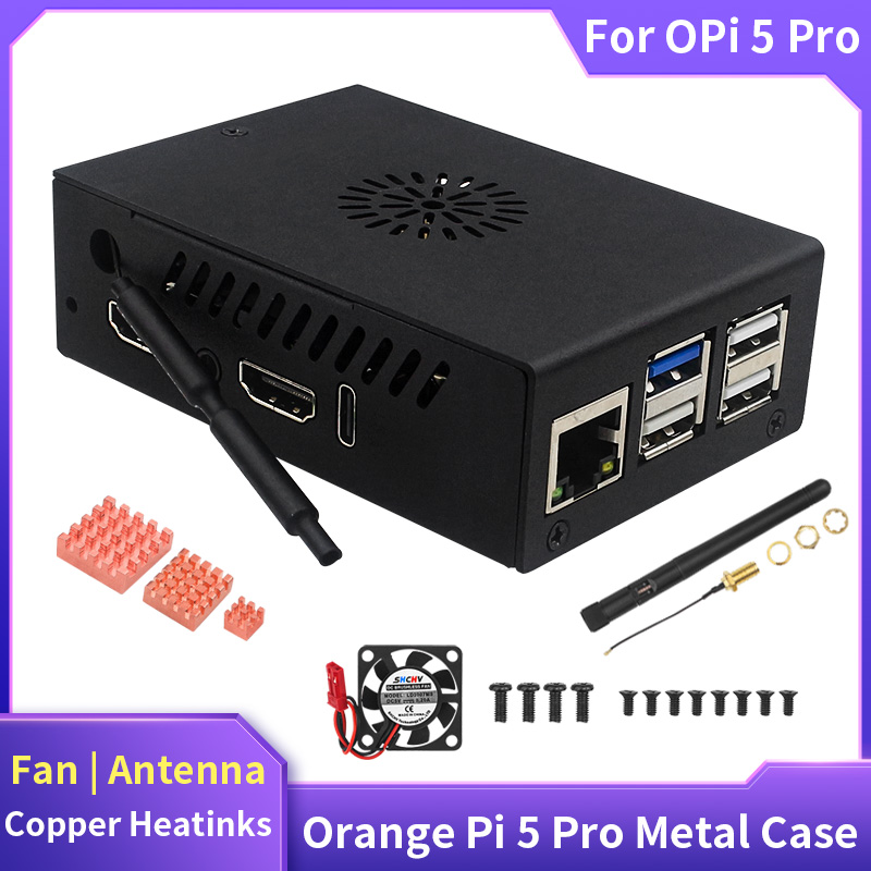 Laranja pi 5 pro caso metal es - Pi Cooler avaliação e preço