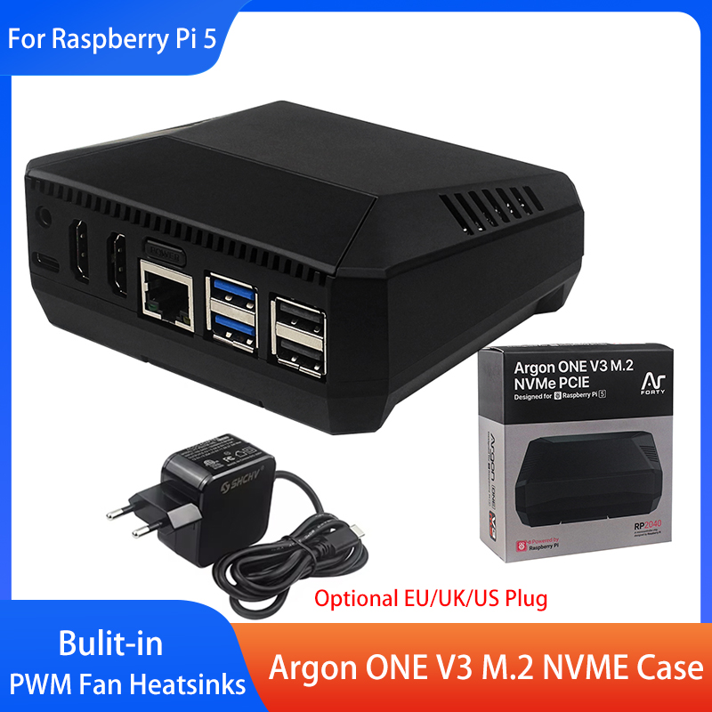 Case Argon ONE V3 M.2 NVME com - Pi Cooler avaliação e preço