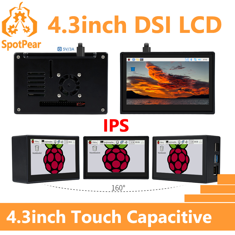 Raspberry pi 4.3 polegadas dsi - Pi 5 Case avaliação e preço