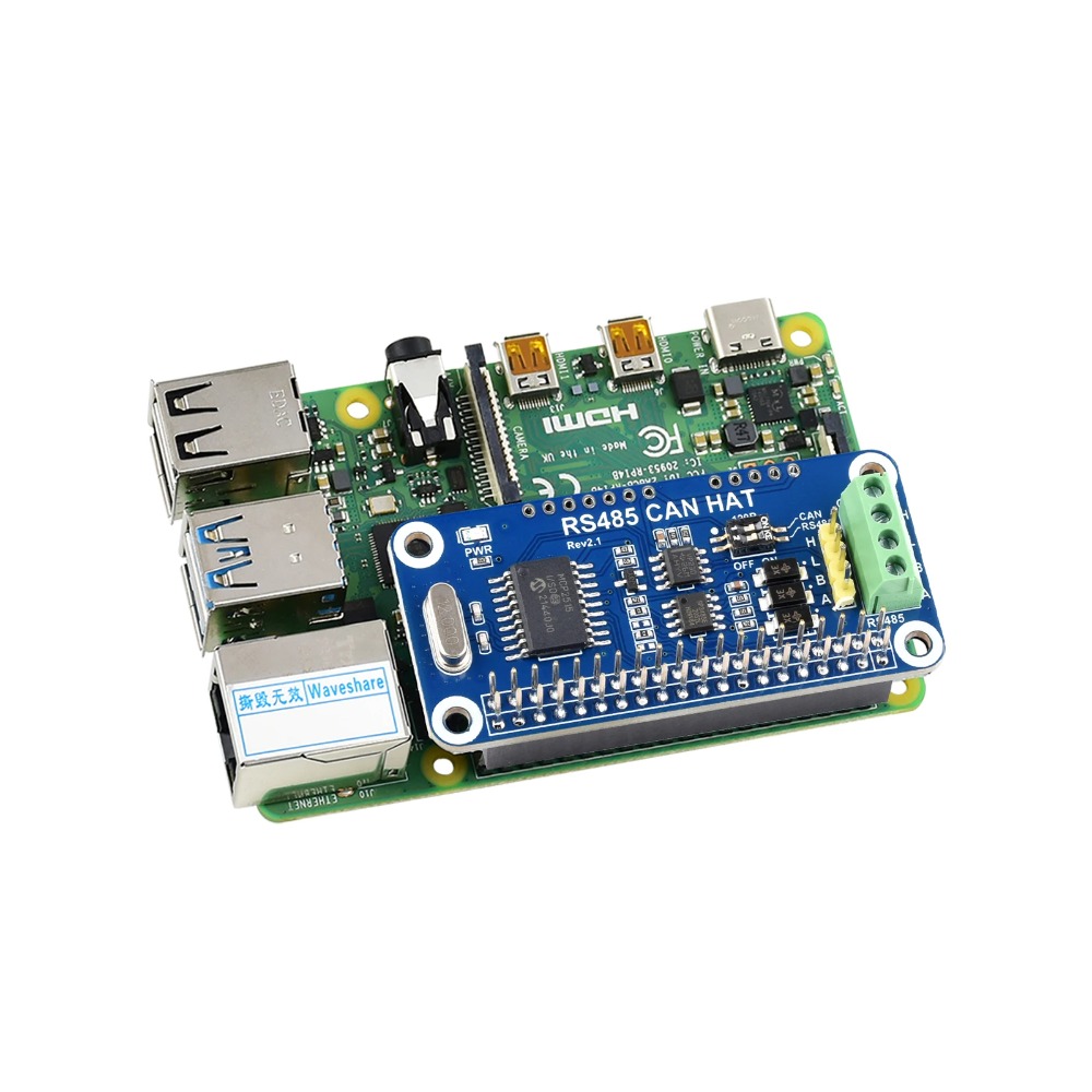 Waveshare RS485 CAN HAT para R - Pi Zero avaliação e preço