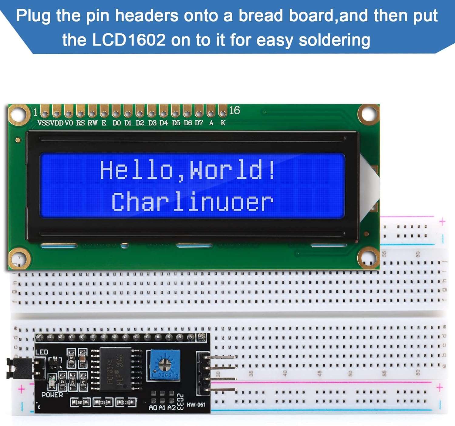 1 Conjunto de Módulo LCD 1602  - Raspberry Pi 4 avaliação e preço