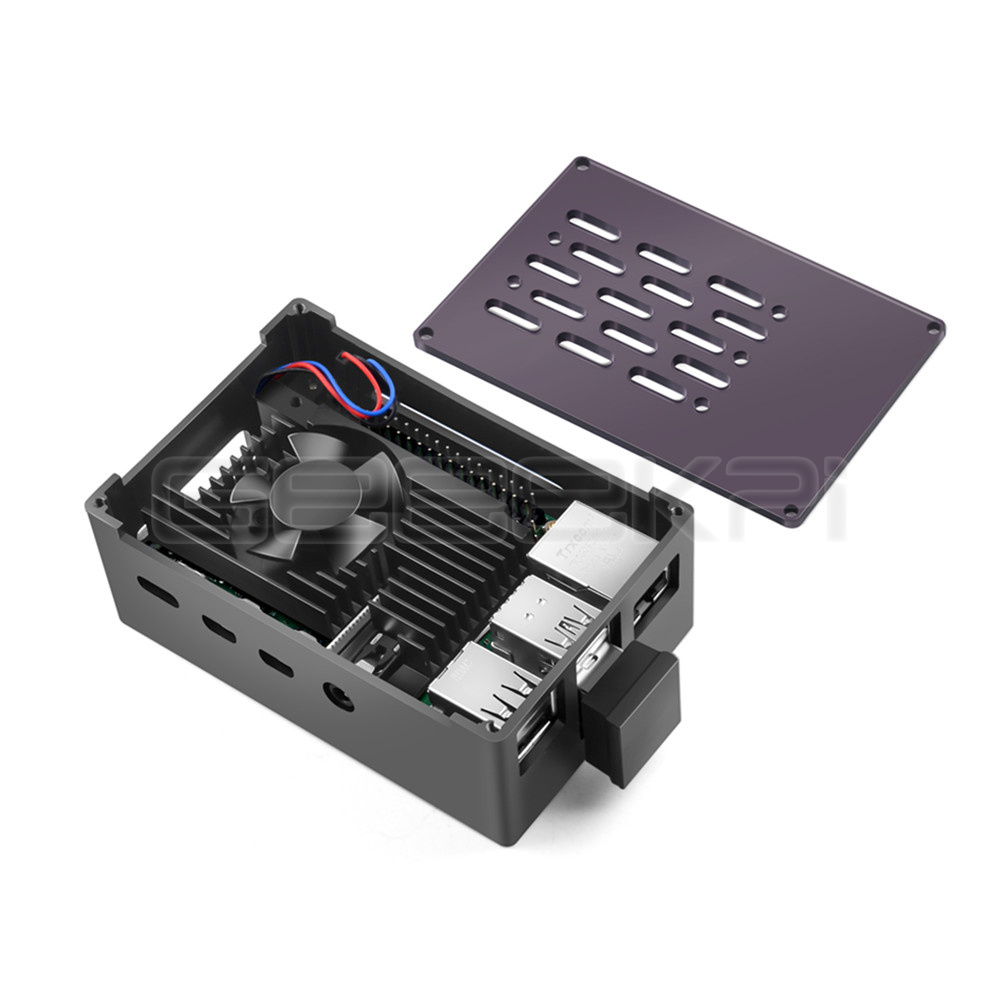 GeeekPi Caixa de tijolo de alu - Pi 4 Case avaliação e preço