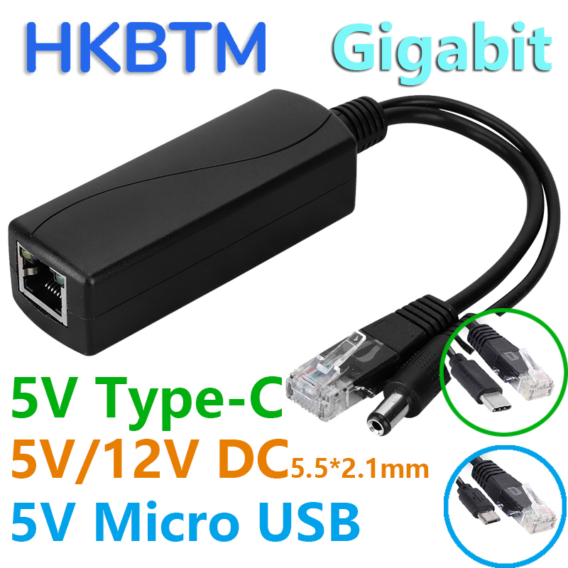 HKBTM Divisor PoE Gigabit para - Pi Camera Cable avaliação e preço