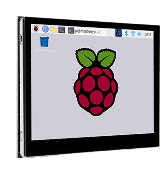 Tela LCD de Toque Capacitiva d - Raspberry Pi avaliação e preço