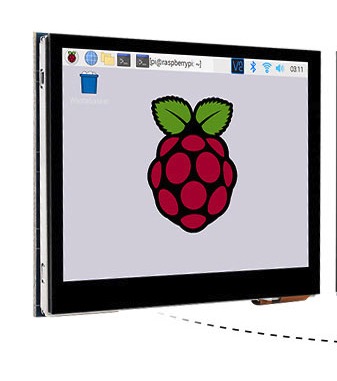 Tela LCD de Toque Capacitiva d - Raspberry Pi avaliação e preço